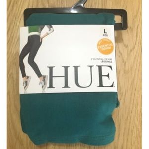 HUE Women's Essential Denim Leggings Viridian
